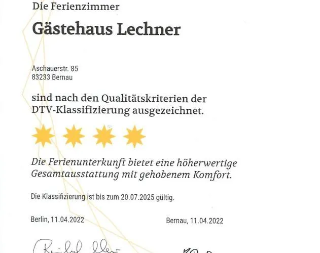 Gaestehaus Lechner Penzion Bernau am Chiemsee
